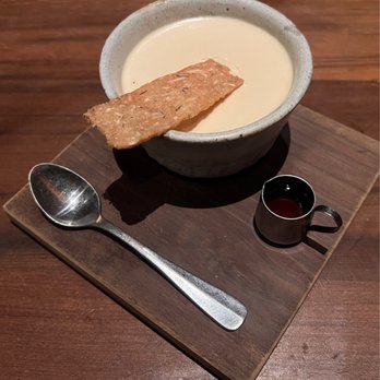 Rintaro - Hojicha Panna Cotta - Izakaya Near Me - San Francisco, California Rintaro - Hojicha Panna Cotta - Izakaya Near Me - San Francisco, California