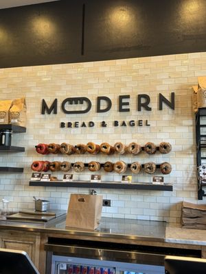 Modern Bread and Bagel by null