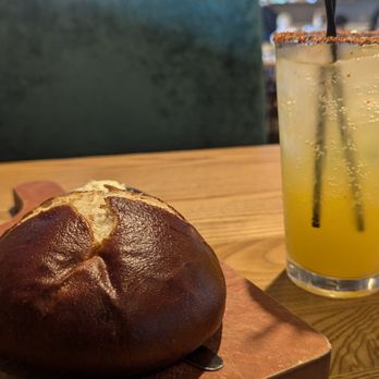 Cooper’s Hawk Winery & Restaurant - The complimentary pretzel roll was such a treat. - New American Near Me - Troy, Michigan Cooper’s Hawk Winery & Restaurant - The complimentary pretzel roll was such a treat. - New American Near Me - Troy, Michigan