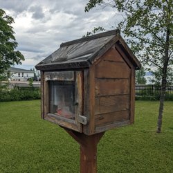 Little Free Library - Little Free Library in Howard Pearson Plaza, Ashland