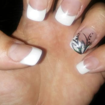 Sky Nail Salon - Pink and white - Nail Salons Near Me - Spring, Texas Sky Nail Salon - Pink and white - Nail Salons Near Me - Spring, Texas