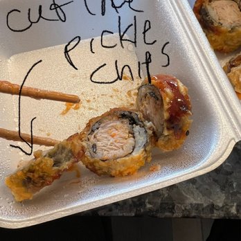 Restaurant Tora - terrible quality - this was the "spicy tuna", disgusting and careless in the preparation - Japanese Near Me - Columbus, Ohio