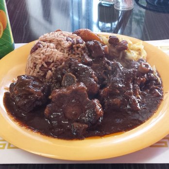 Helen's Kitchen - Oxtails entree with Ting. - Caribbean Near Me - Houston, Texas Helen's Kitchen - Oxtails entree with Ting. - Caribbean Near Me - Houston, Texas