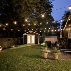 Tuff Shed Brimingham - Tuff shed at night