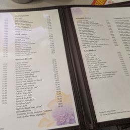 A La Carte 4-2025 free BROWN RUCE option! Chix + Pork From $14.95+ Beef $15.95+  Shrimp, Squid Fish $16.95+