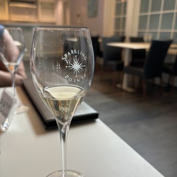 Sparkling Pointe - Nice Glasses - Wineries Near Me - Southold, New York