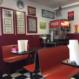 Fifties style burger joint Fifties style burger joint