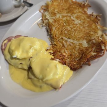 The Perfect Coffee - Eggs Benedict, I dig that sauce. - Breakfast & Brunch Near Me - Saint Paul, Minnesota