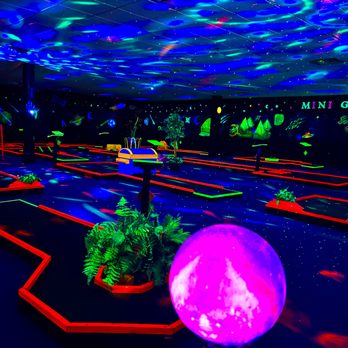Mini Glow Golf Bungee Jumping - Mini Golf Near Me - Wichita, Kansas Mini Glow Golf Bungee Jumping - Mini Golf Near Me - Wichita, Kansas