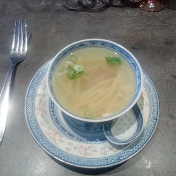 Le Shanghaï - Potage poulet et bambou - Chinese Near Me - Charleroi, WHT