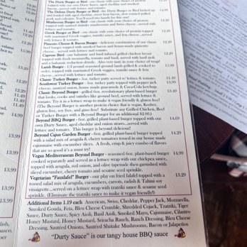 Ye Olde Durty Bird - Menu 2 - American Near Me - Toledo, Ohio
