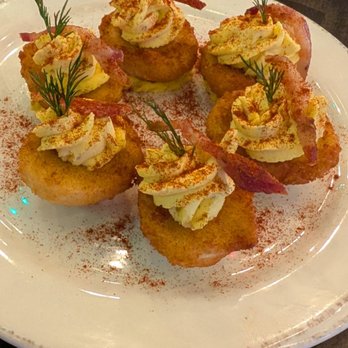 The Oakmont - Fried deviled eggs - American Near Me - Indianapolis, Indiana The Oakmont - Fried deviled eggs - American Near Me - Indianapolis, Indiana