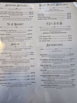 Menu photo 6 CJ's Kitchen & Grille Pensacola, FL Menu photo 6 CJ's Kitchen & Grille Pensacola, FL