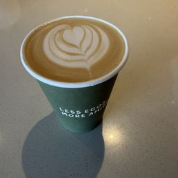 Oat milk latte