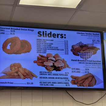 Burger Rush - Menu - Burgers Near Me - Tempe, Arizona