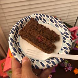 Lana's Dazzling Desserts - Chocolate-raspberry.