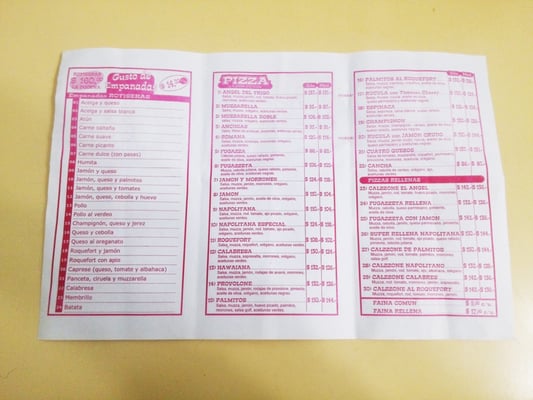 Menu photo 1 El Angel del Trigo Buenos Aires, C