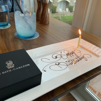 The Conservatory - a birthday gift the Ritz provided with specialty chocolates. - New American Near Me - Half Moon Bay, California The Conservatory - a birthday gift the Ritz provided with specialty chocolates. - New American Near Me - Half Moon Bay, California
