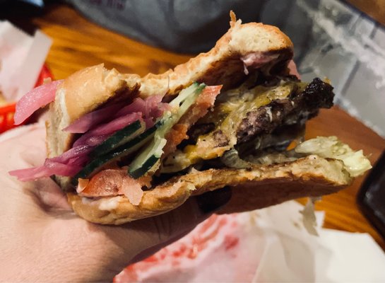 Paradise Valley Burger by null