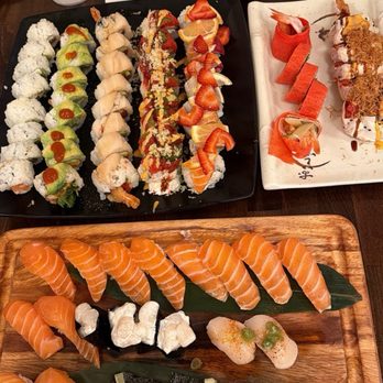Hello Sushi - F24. Strawberry Lemon Roll N4. Salmon Sushi(2pcs) P6. Doraemon Roll F5. Dodgers C3. Philadelphia Roll(8pcs) - Sushi Bars Near Me - Fullerton, California Hello Sushi - F24. Strawberry Lemon Roll N4. Salmon Sushi(2pcs) P6. Doraemon Roll F5. Dodgers C3. Philadelphia Roll(8pcs) - Sushi Bars Near Me - Fullerton, California