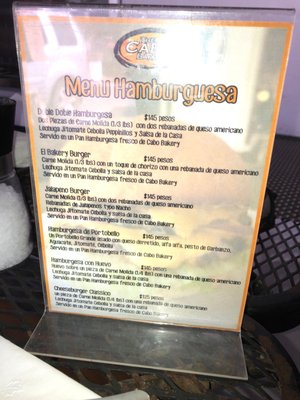 Menu photo 6 The Cabo Bakery Cabo San Lucas, BCS Menu photo 6 The Cabo Bakery Cabo San Lucas, BCS
