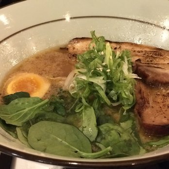 Menya Sandaime - Karakuchi Ramen. I wish I had three more of those eggs! - Ramen Near Me - Fort Lee, New Jersey Menya Sandaime - Karakuchi Ramen. I wish I had three more of those eggs! - Ramen Near Me - Fort Lee, New Jersey