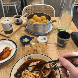 S9. Spicy Soup with Wonton () (8 pcs); Chicken Soup Dumplings (6 pcs); S1. Scallion Pancakes () S9. Spicy Soup with Wonton () (8 pcs); Chicken Soup Dumplings (6 pcs); S1. Scallion Pancakes ()