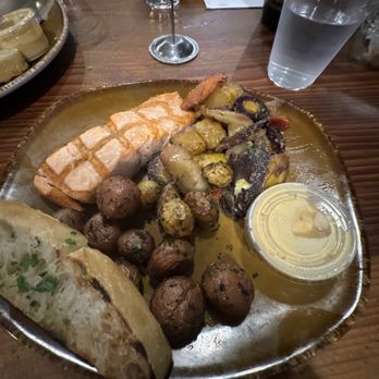 Urban Plates - Salmon with potato and carrots side - New American Near Me - Carlsbad, California Urban Plates - Salmon with potato and carrots side - New American Near Me - Carlsbad, California
