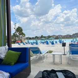 Balmoral Lagoon - View from a Cabana, the beach, and the infinity pool