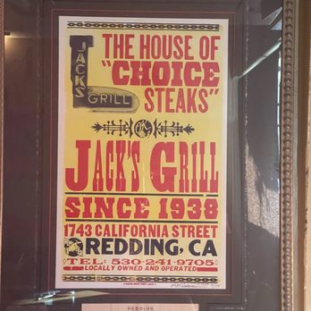 Jack's Grill - Steakhouses Near Me - Redding, California