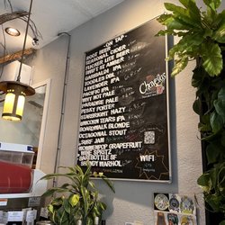 Santa Cruz Mountain Brewing - Beer menu