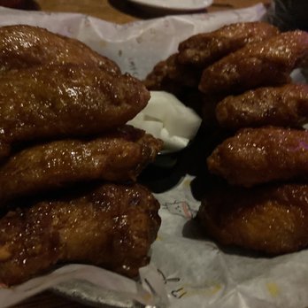 Mad For Chicken Flushing - Half spicy half soy wings - its just the right about it heat for the spicy - Korean Near Me - Flushing, New York Mad For Chicken Flushing - Half spicy half soy wings - its just the right about it heat for the spicy - Korean Near Me - Flushing, New York