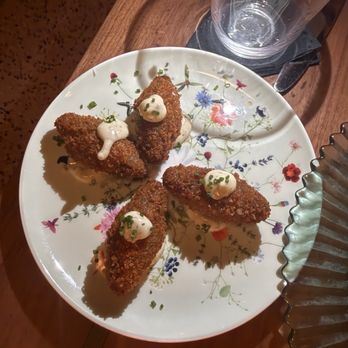 Sra Martinez - Mushroom croquetas - Spanish Near Me - Coral Gables, Florida Sra Martinez - Mushroom croquetas - Spanish Near Me - Coral Gables, Florida