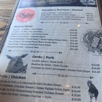 Señor Pan Café Kendall - Menu - Cuban Near Me - Miami, Florida Señor Pan Café Kendall - Menu - Cuban Near Me - Miami, Florida