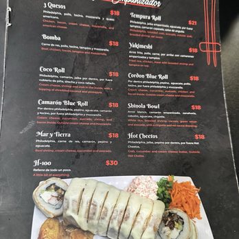 Sushinola - Menu - Food Trucks Near Me - Bakersfield, California Sushinola - Menu - Food Trucks Near Me - Bakersfield, California