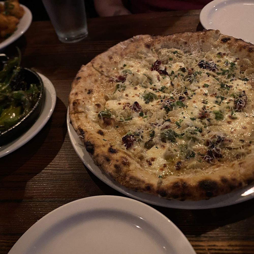 Forge Pizza - SPINACH CRANBERRY WALNUT MEDITERRANEAN PIZZA BUFFALO CAULIFLOWER - Pizza Near Me - Napa, California Forge Pizza - SPINACH CRANBERRY WALNUT MEDITERRANEAN PIZZA BUFFALO CAULIFLOWER - Pizza Near Me - Napa, California