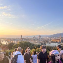 Sunset from the top