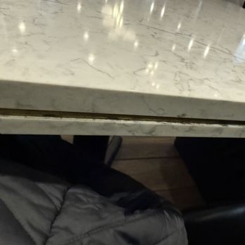 Maggiano's Little Italy - Another angle of GROSS AND NASTY! - Pizza Near Me - Dallas, Texas