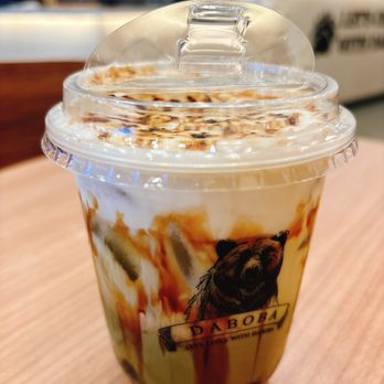 Daboba - Roasted Brown Sugar Matcha with Boba - Bubble Tea Near Me - Gilbert, Arizona