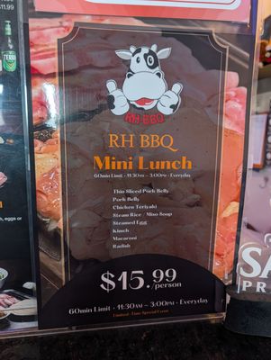 Menu photo 1 RH BBQ Rowland Heights, CA