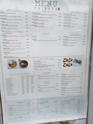 Menu photo 2 Shibuya Soho London, XGL Menu photo 2 Shibuya Soho London, XGL