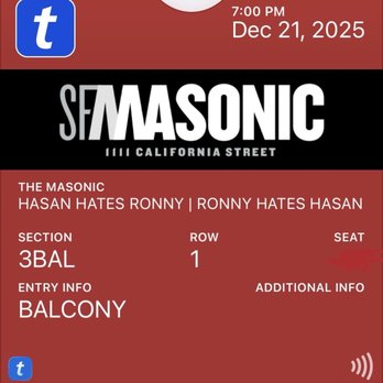 The Masonic - Venues & Event Spaces Near Me - San Francisco, California The Masonic - Venues & Event Spaces Near Me - San Francisco, California