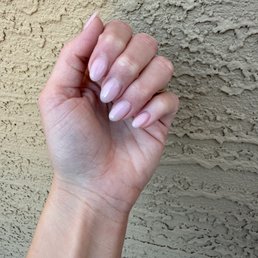Light pink Hard gel Light pink Hard gel