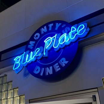 Monty's Blue Plate Diner - Outside sign - Diners Near Me - Madison, Wisconsin