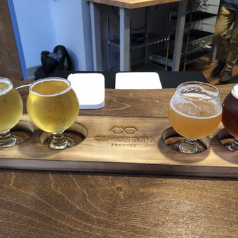 Common Bond Brewers - Flight 1 - Breweries Near Me - Montgomery, Alabama