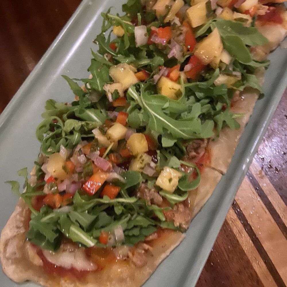 The Longboard - Pork flatbread... so wish I actually got to eat this - Seafood Near Me - Sullivan's Island, South Carolina The Longboard - Pork flatbread... so wish I actually got to eat this - Seafood Near Me - Sullivan's Island, South Carolina