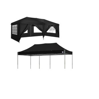 Shu’s Event Rentals - 10x20 Black heavy duty popup tent with/without sidewalls. - Party Equipment Rentals Near Me Shu’s Event Rentals - 10x20 Black heavy duty popup tent with/without sidewalls. - Party Equipment Rentals Near Me