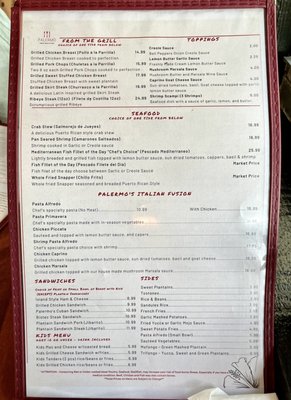 Menu photo 5 Palermo Puerto Rican Kitchen Orange Park, FL Menu photo 5 Palermo Puerto Rican Kitchen Orange Park, FL