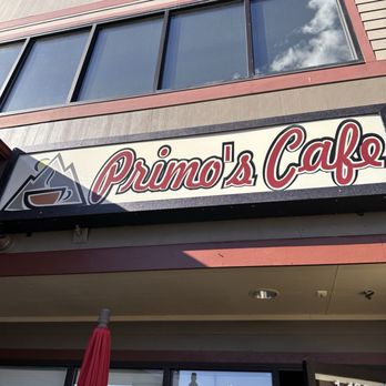 Primo’s Cafe - Front sign - Breakfast & Brunch Near Me - Conifer, Colorado