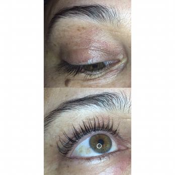 CA Lash & Esthetics - Keratin lash lift!! (Before & After) Such a beautiful turn out - Waxing Near Me - Campbell, California